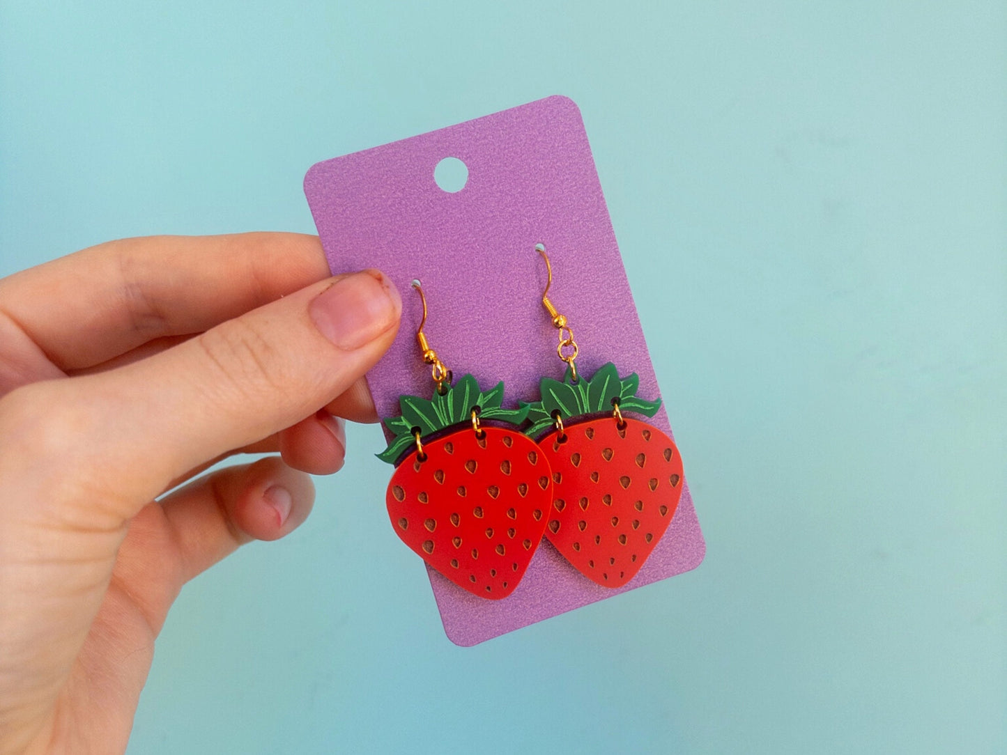 Strawberry Earrings