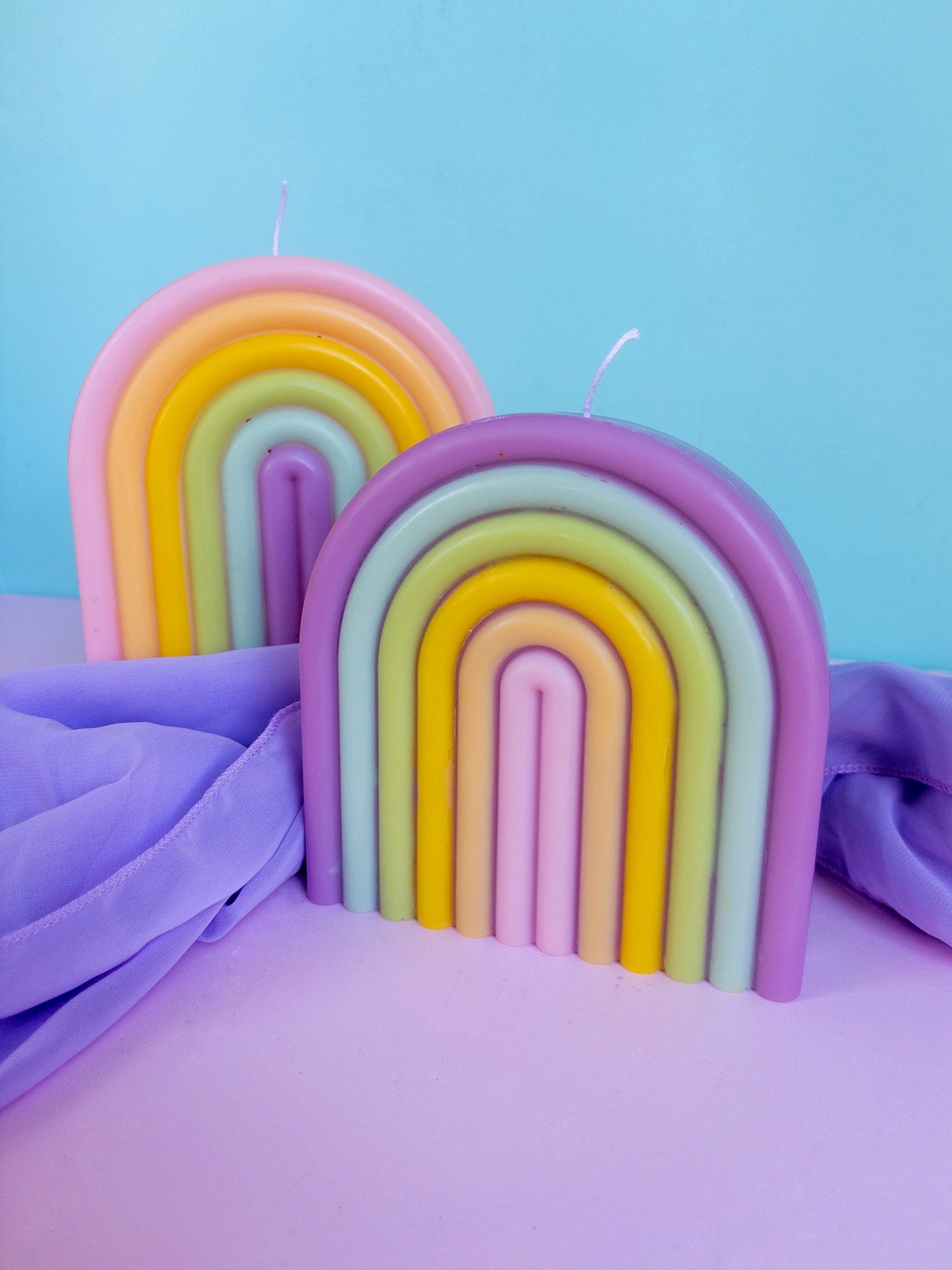 Rainbow Arch Pillar Candle