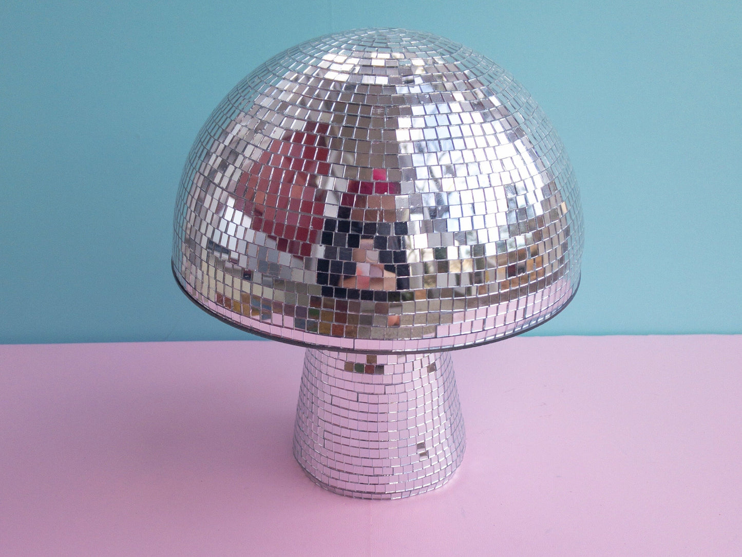 Disco Mushroom, Silver