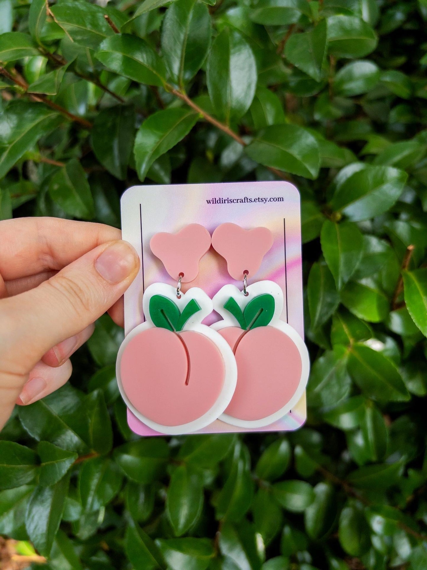 Peach Earrings