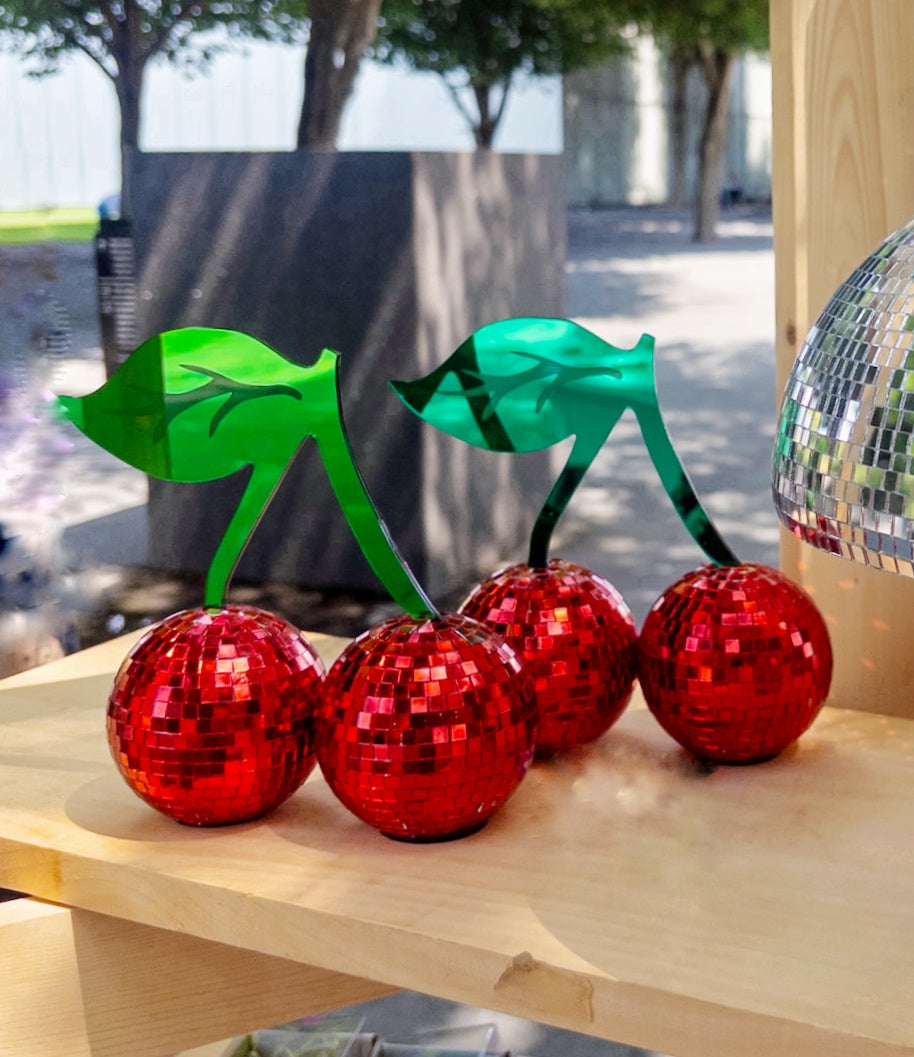 Mini Disco Cherry with Stem